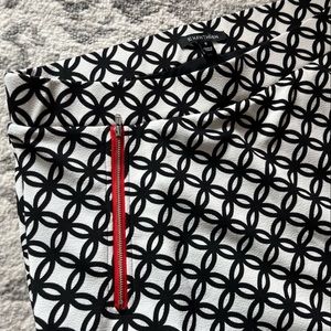 NWOT 41 Hawthorn Pencil Skirt plus size below knee fake red pockets